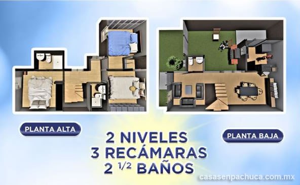 Venta de casas con Subsidio Infonavit en Pachuca - Casas nuevas con  Infonavit